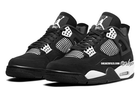 nike jordans zwart wit|jordan 4 td sneaker.